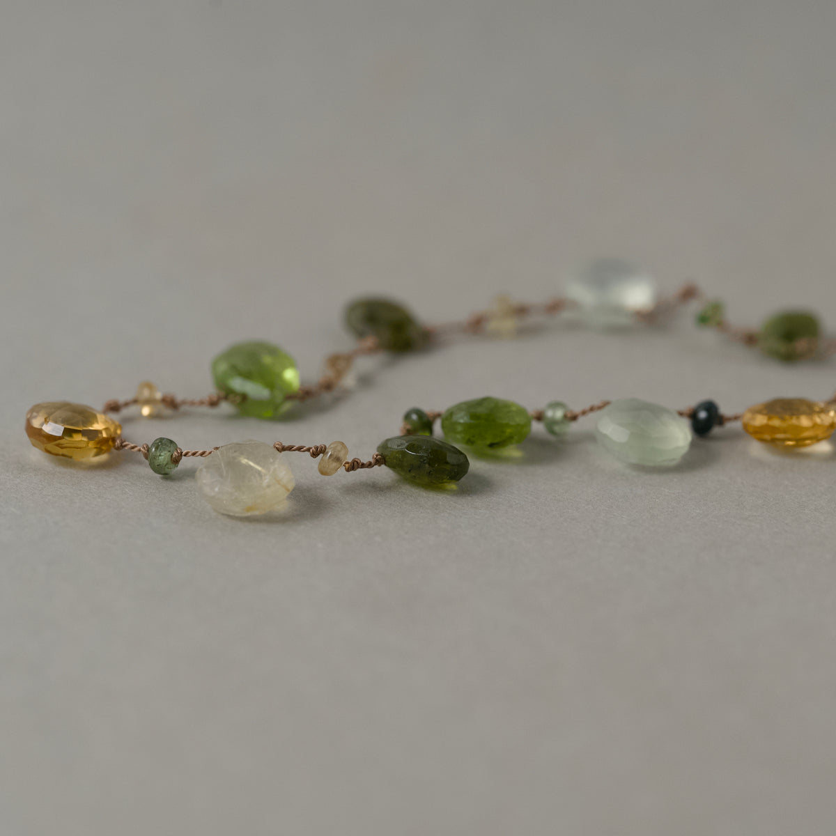 Lido Peridot Tourmaline Necklace