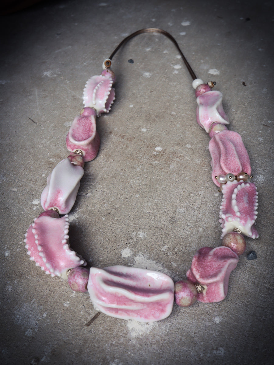 Cocoon Bead Necklace