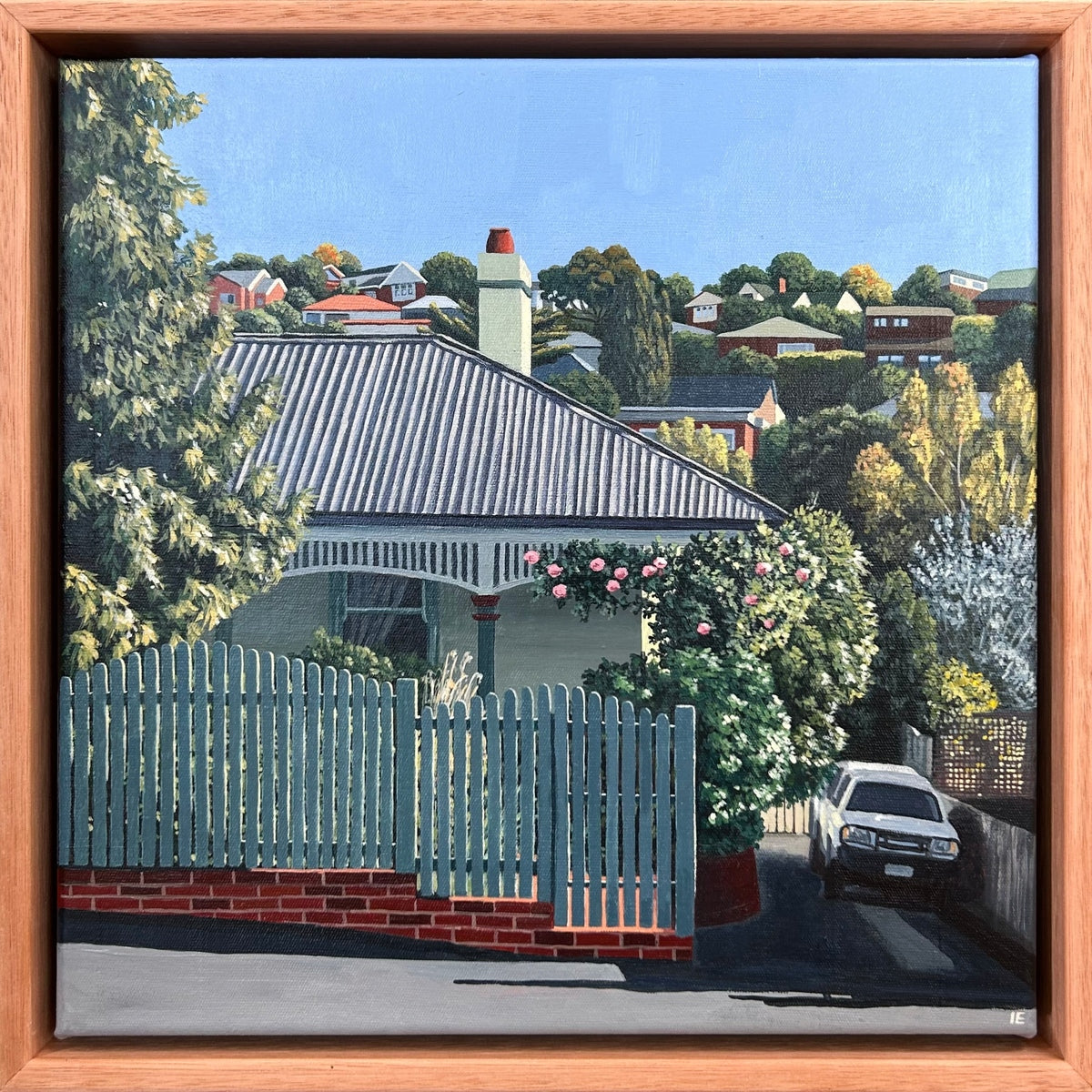 Climbing Rose & White Ute
