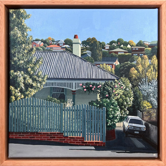 Climbing Rose & White Ute