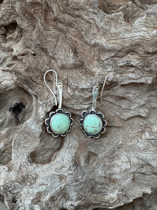 Posy Variscite Earrings (HT10)