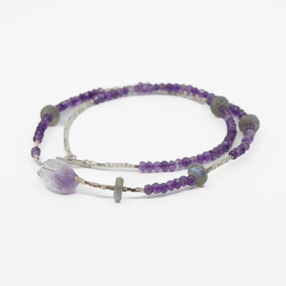 Purple necklace
