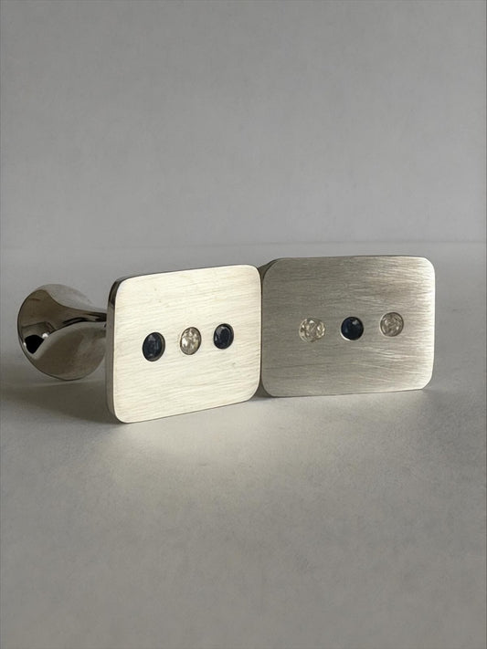 Light dark cufflinks