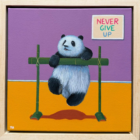 Chonky Panda: Never Give Up