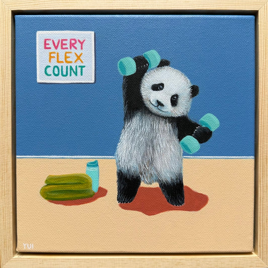 Chonky Panda: Every Flex Count