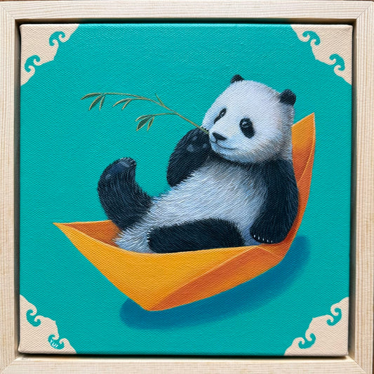 Auspicious Panda: Bearer of Success