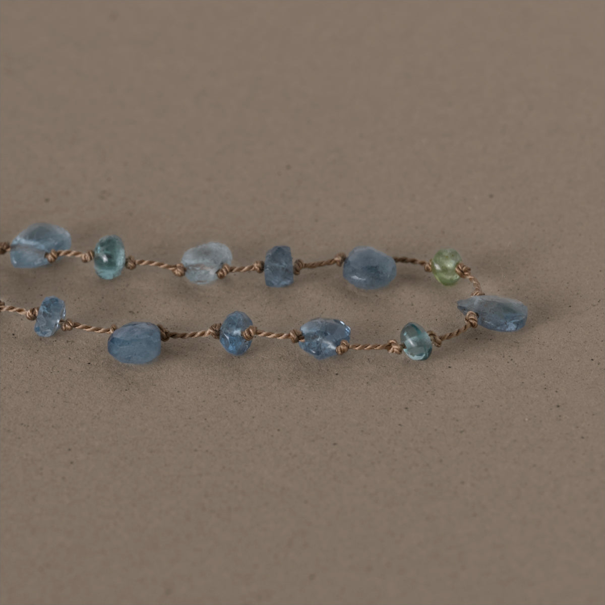 Lido Aquamarine Moonstone Necklace