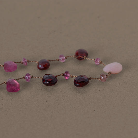 Lido Garnet Tourmaline Necklace