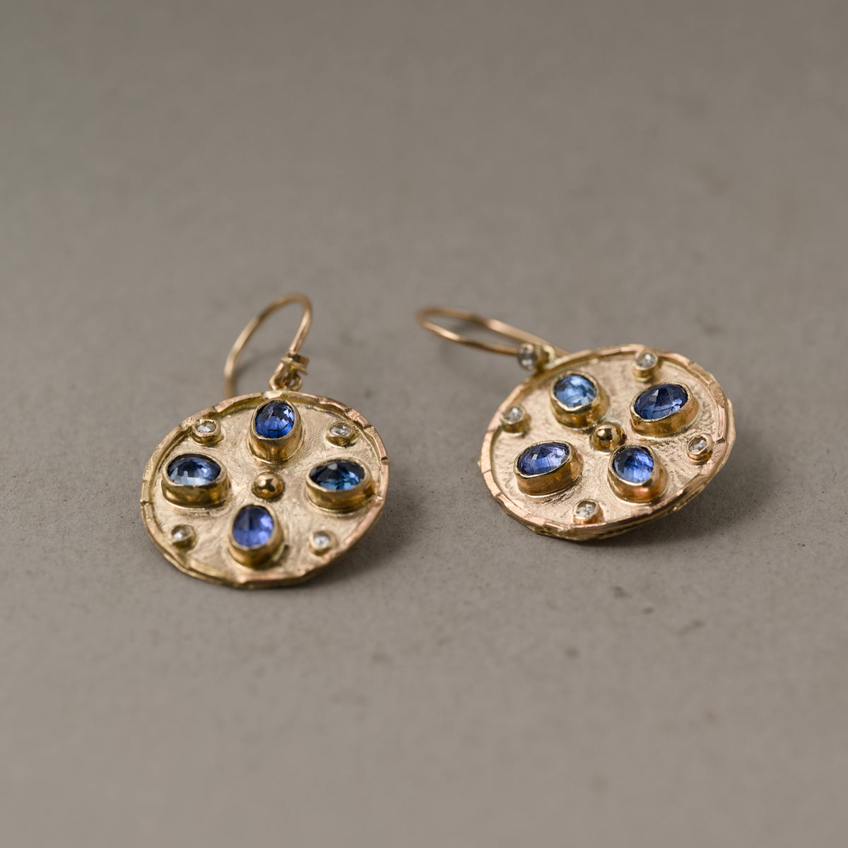 Florin Alta Ceylon Sapphire Earrings