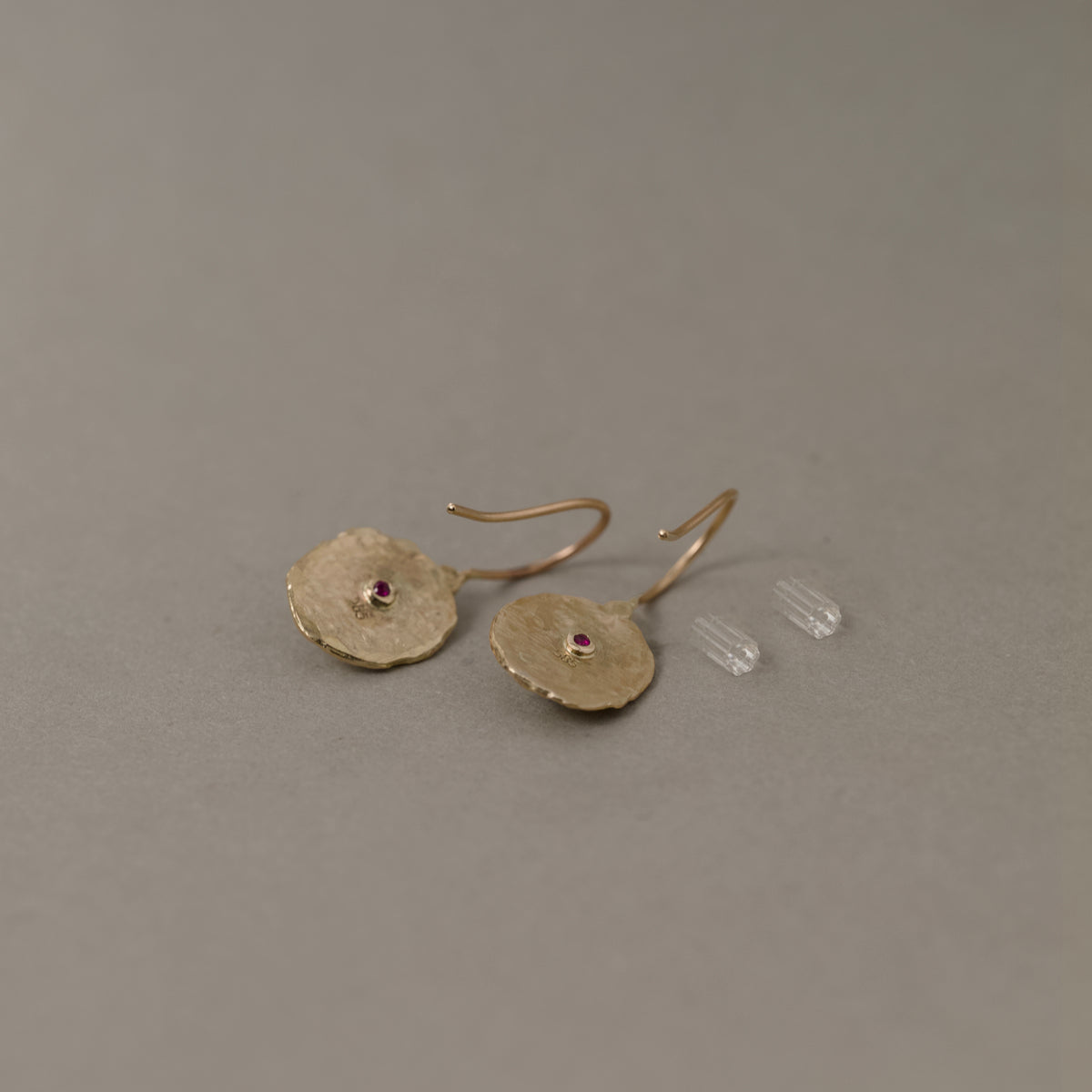 Florin Aquamarine Diamond Earrings