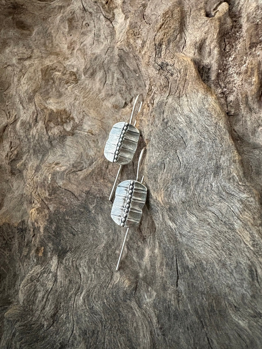Enchantress Sand Cast Earrings (HT17)